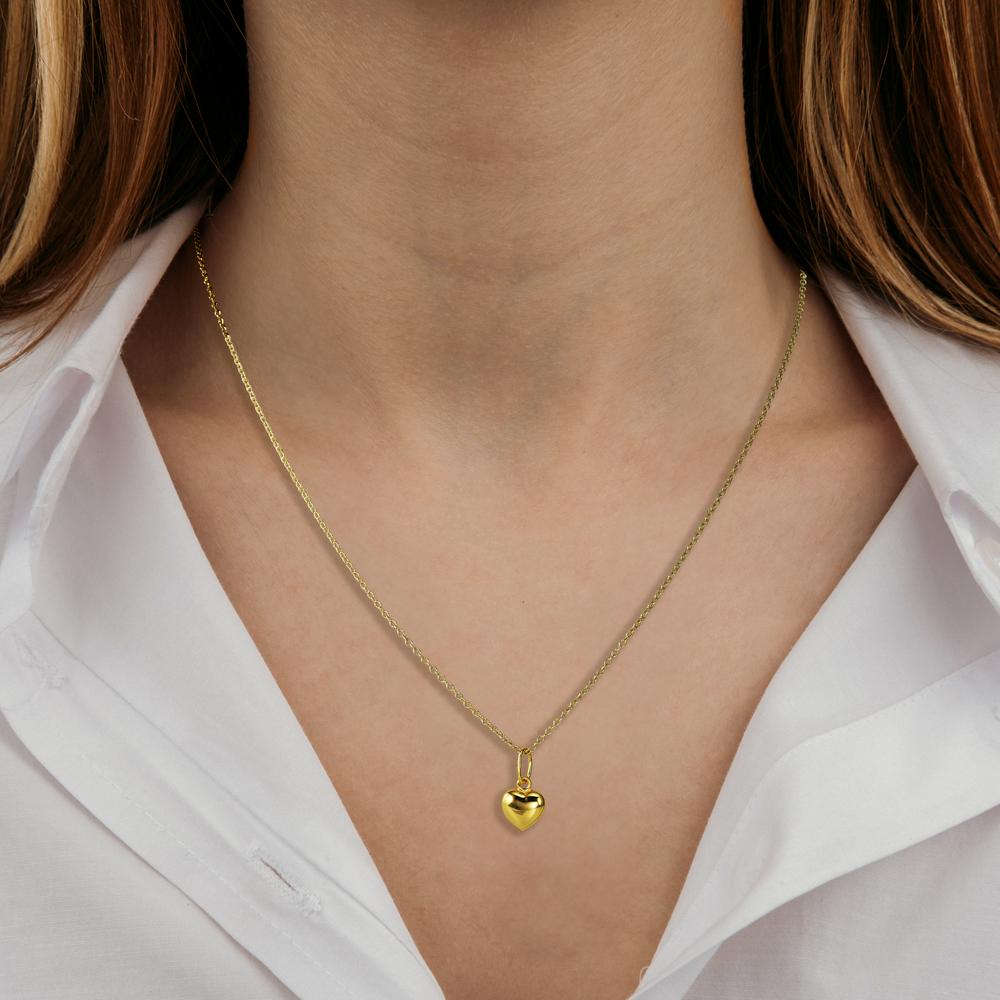 Ciondolo Oro giallo 375/9K Cuore
