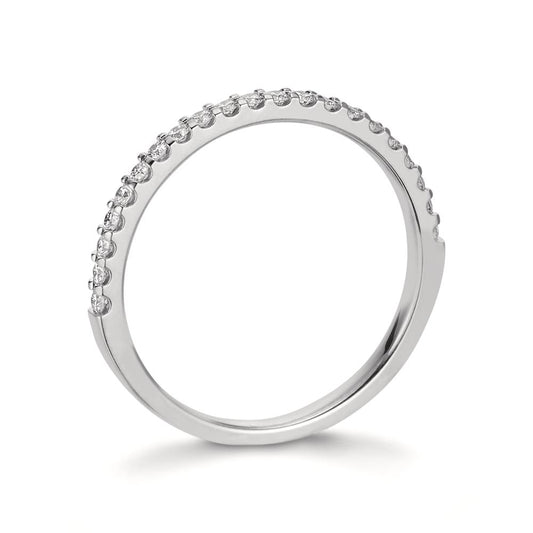 Anelli di memoria Oro bianco 750/18 carati Diamante 0.25 ct, 21 pietra, w-si