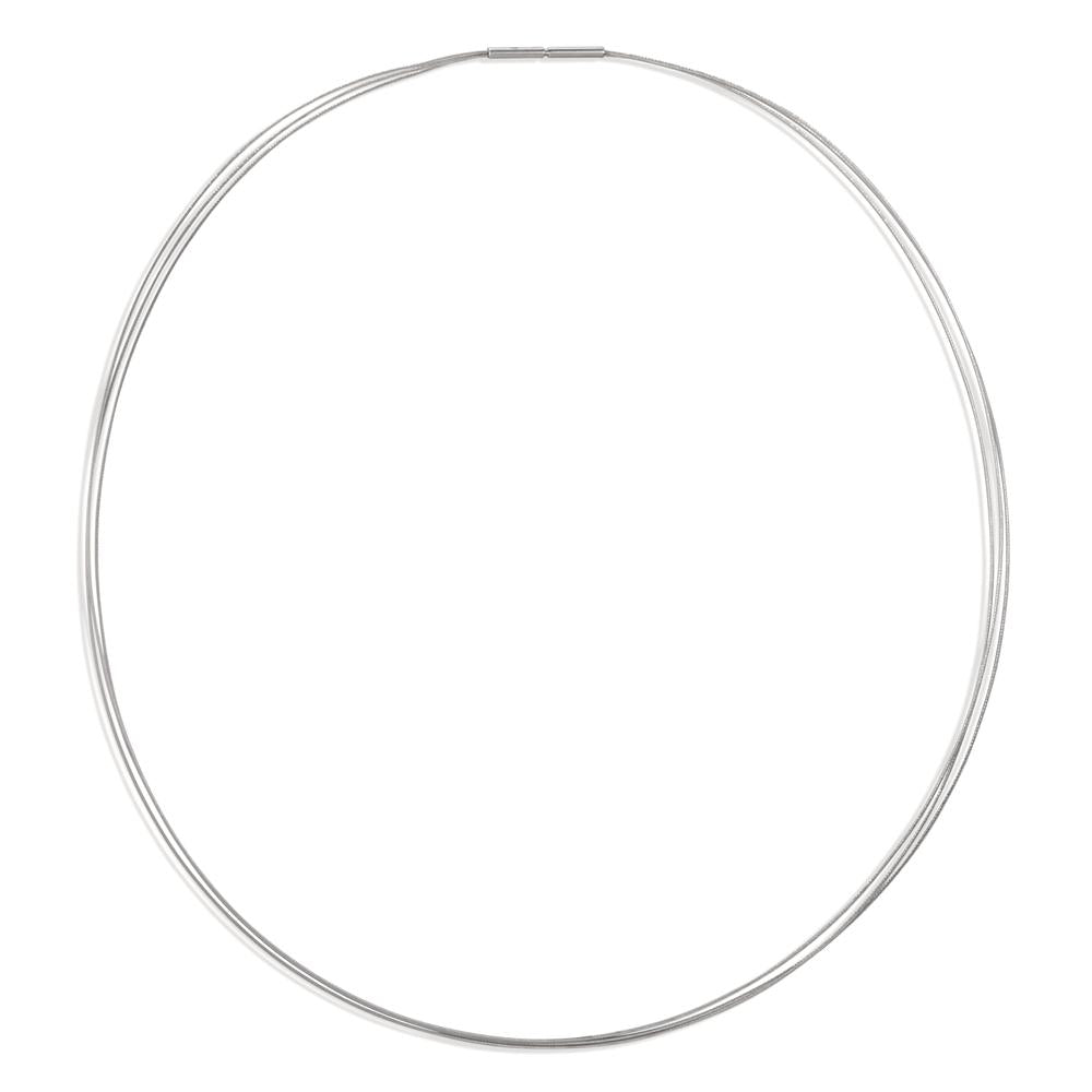 Collana Oro bianco 750/18 carati 45 cm