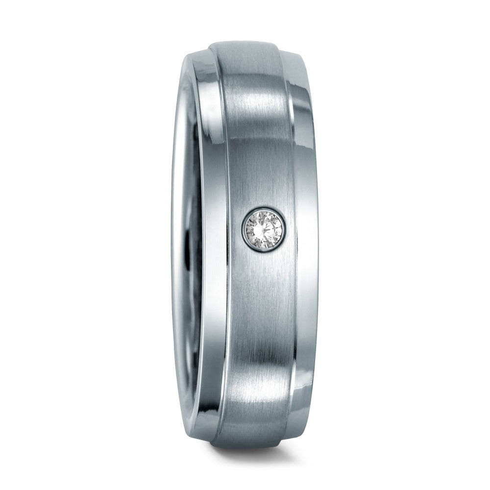Anello Acciaio inossidabile Zirconia
