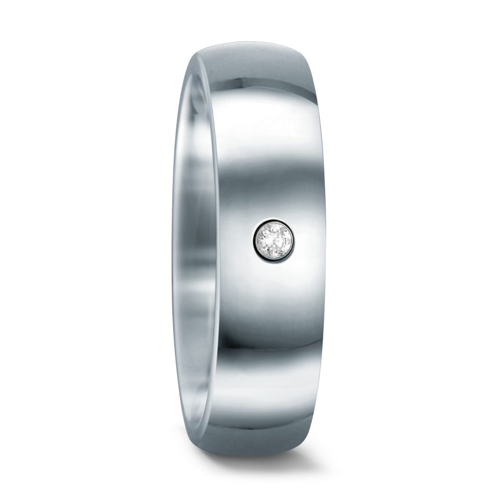 Anello Acciaio inossidabile Zirconia