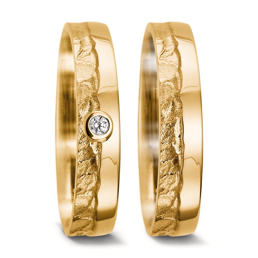Anello del partner Oro giallo 750/18 carati