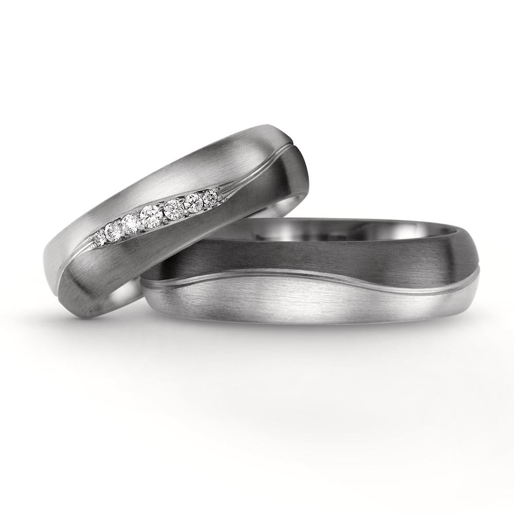 Anello del partner 500 Palladio, Oro bianco 375/9K