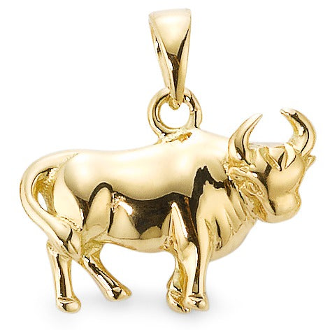 Ciondolo in argento e oro con segno zodiacale toro - Gioielli Sardi Ciondolo in argento e oro con segno zodiacale toro - Gioielli Sardi