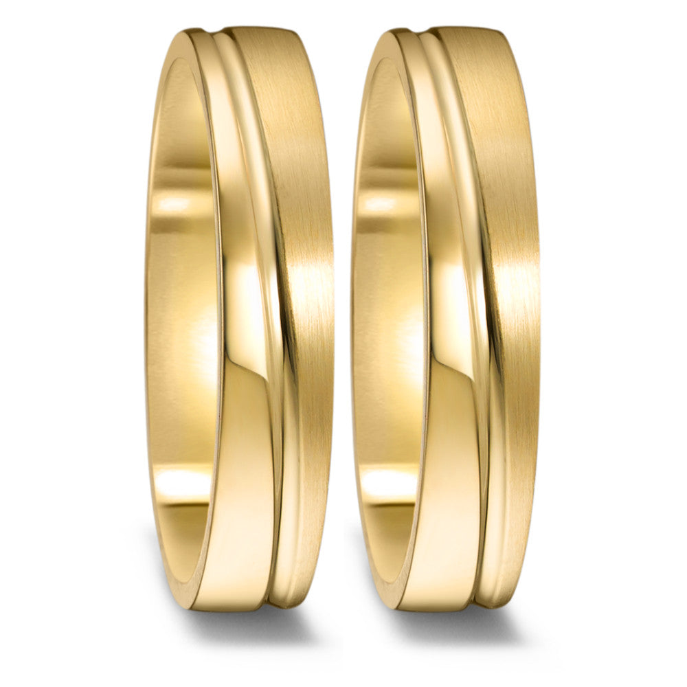 Anello del partner Oro giallo 750/18 carati