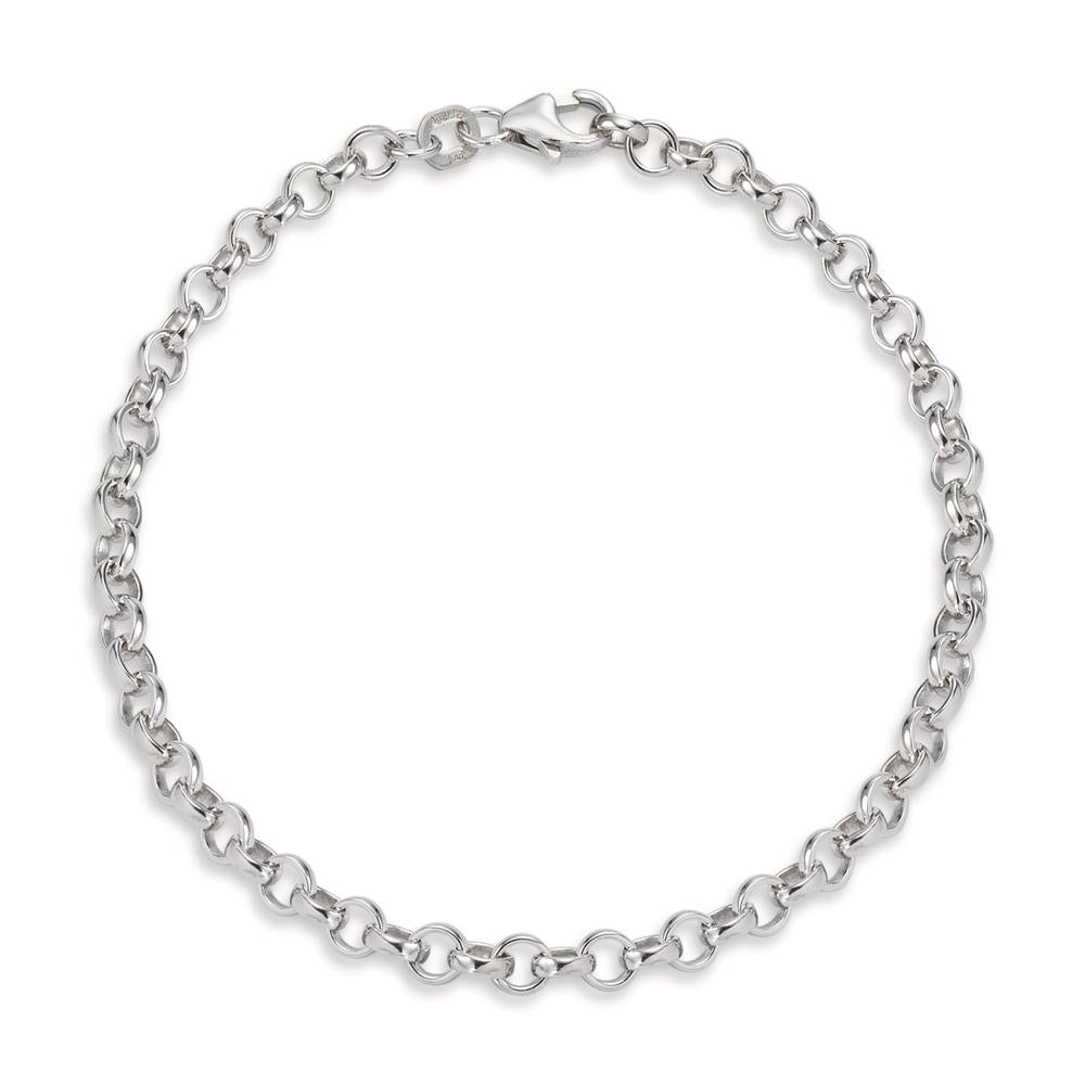 Bracciale Argento rodiato 19 cm