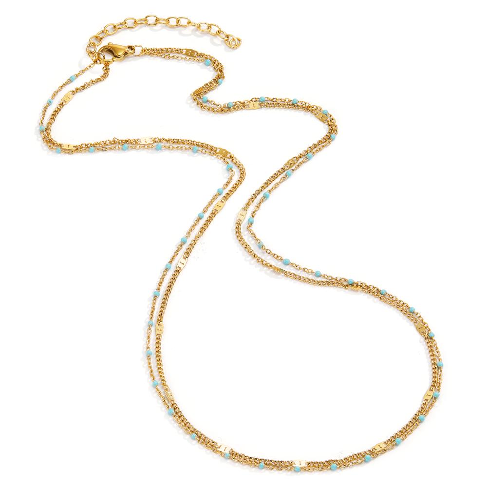 Collana Acciaio inossidabile giallo rivestimento IP 40-45 cm