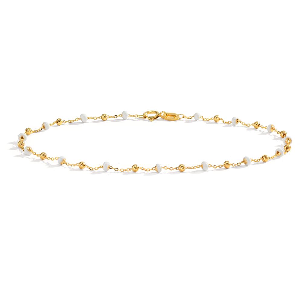 Bracciale Oro giallo 750/18 carati smaltato 18.5 cm