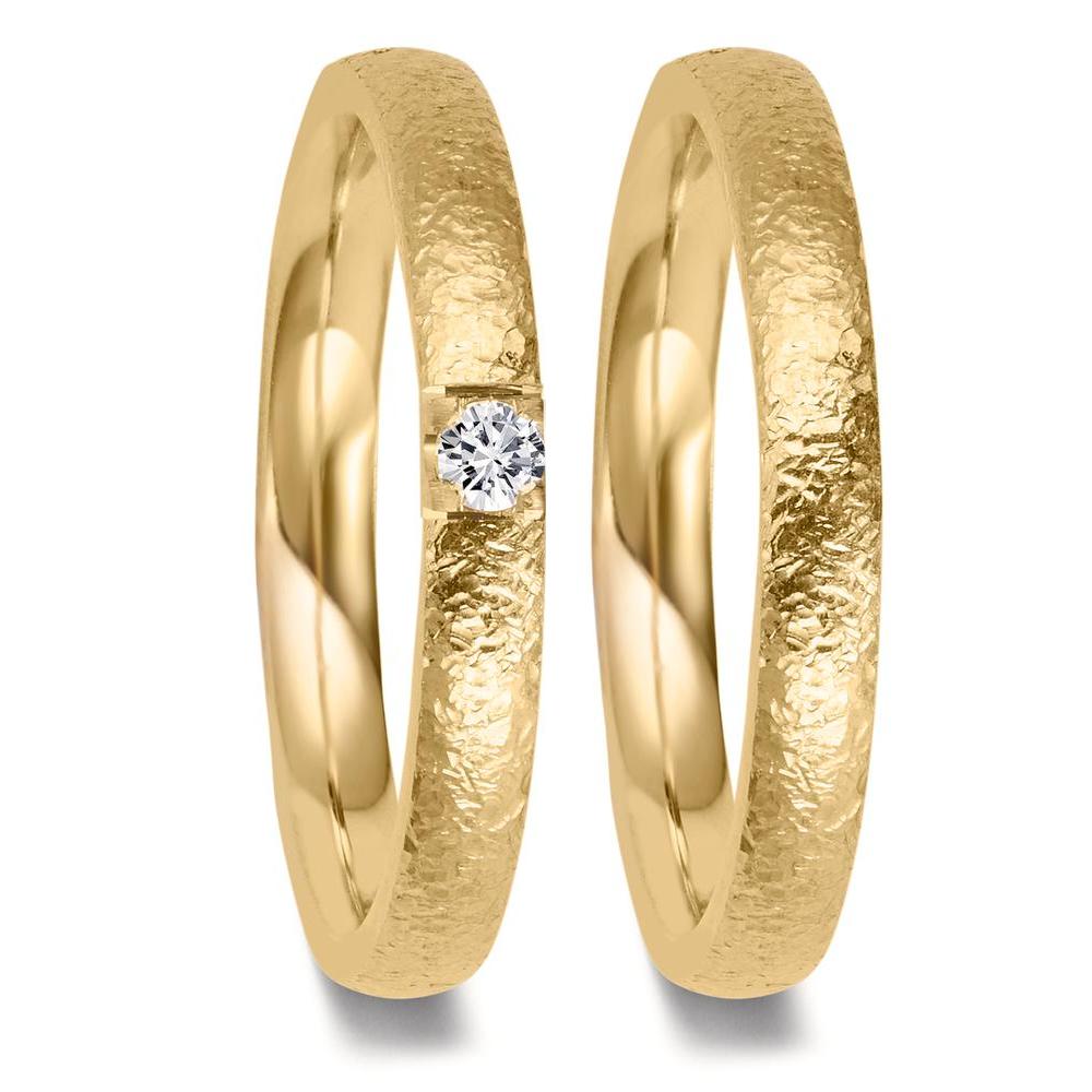 Anello del partner Oro giallo 750/18 carati