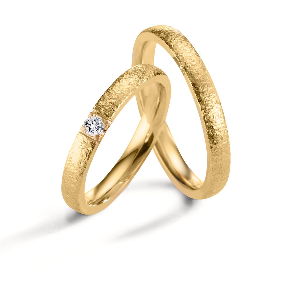 Anello del partner Oro giallo 750/18 carati