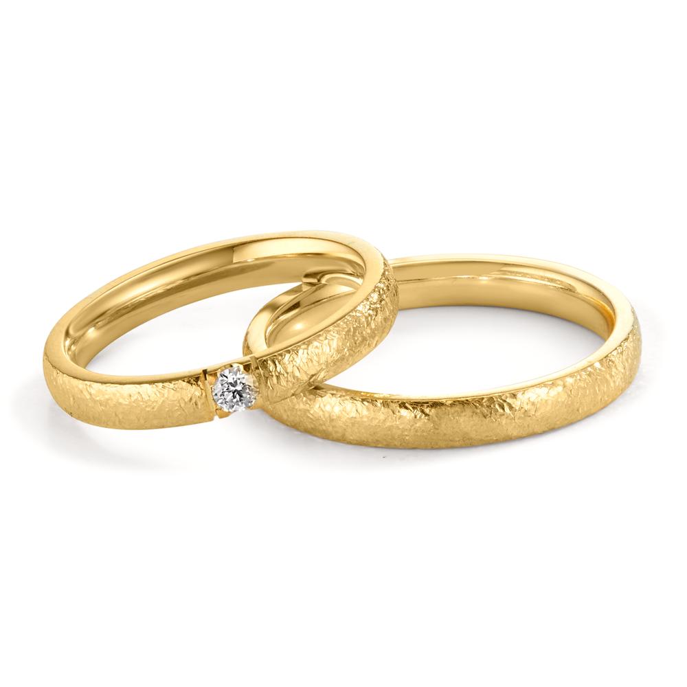 Anello del partner Oro giallo 750/18 carati