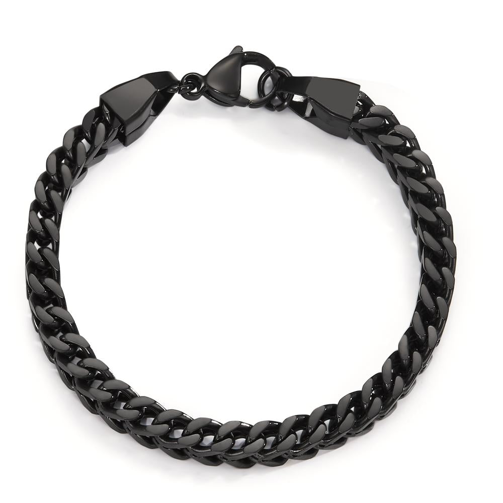 Bracciale Acciaio inossidabile nero rivestimento IP 21 cm