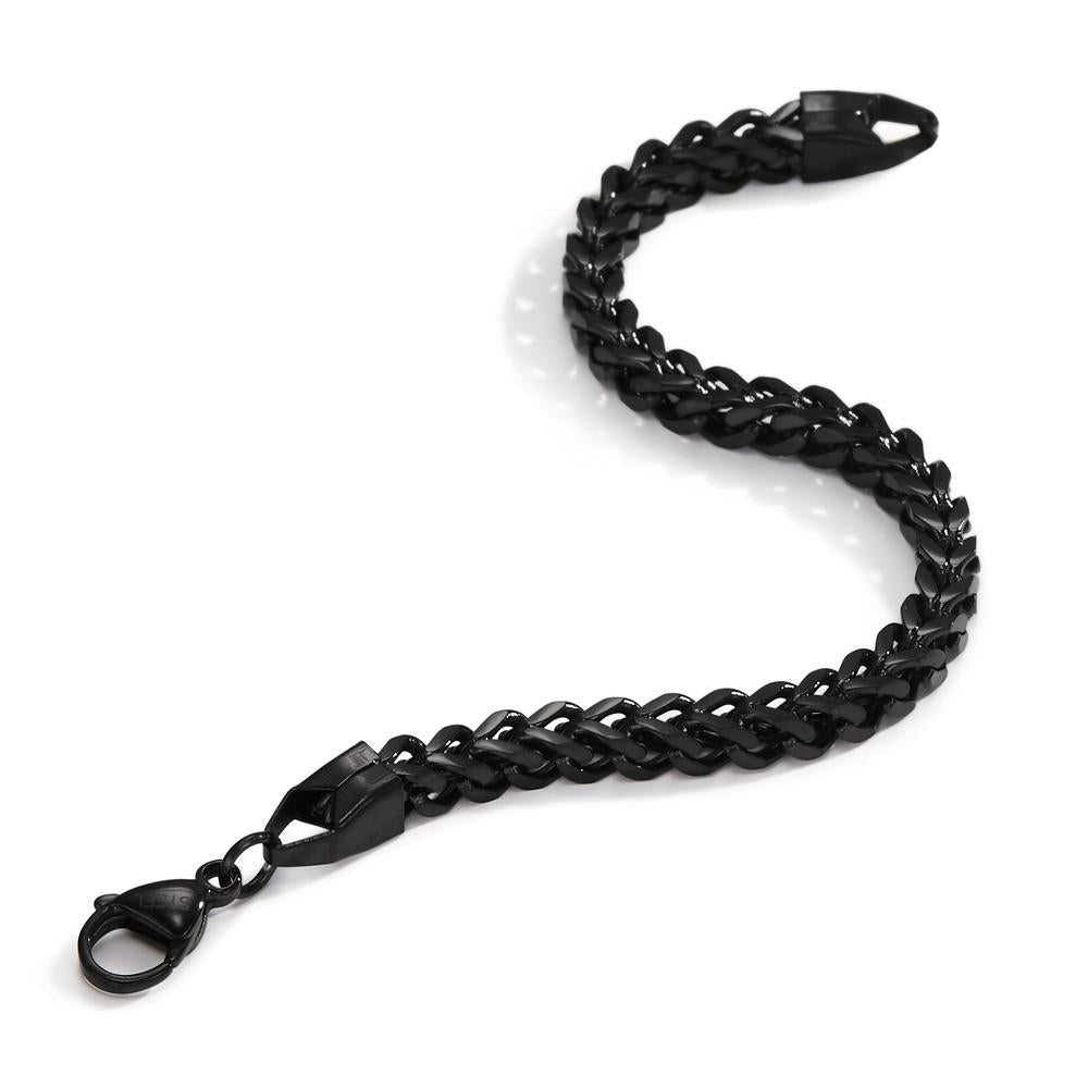 Bracciale Acciaio inossidabile nero rivestimento IP 21 cm