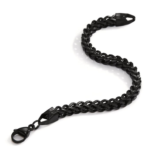 Bracciale Acciaio inossidabile nero rivestimento IP