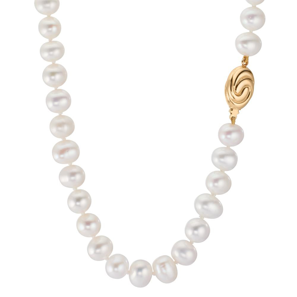 Collana Oro giallo 750/18 carati Perla coltivata d'acqua dolce 42 cm