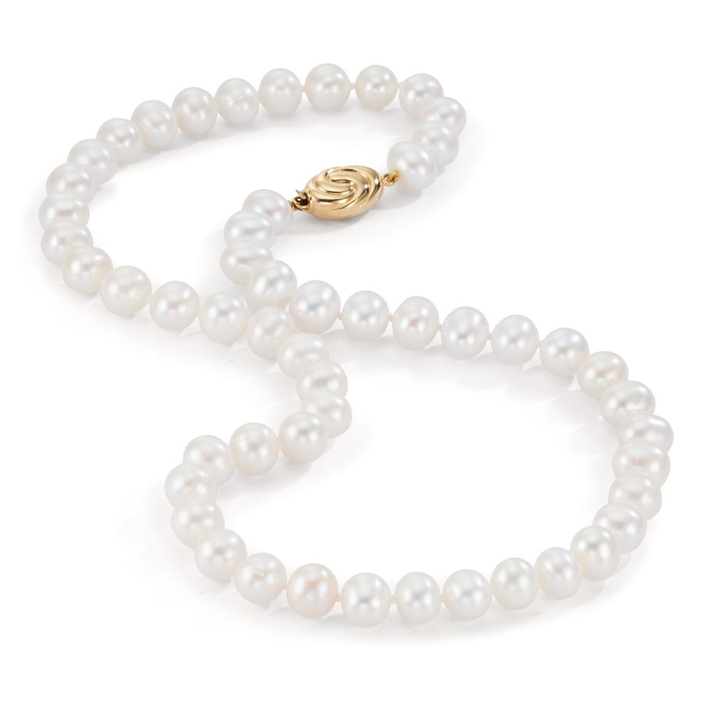 Collana Oro giallo 750/18 carati Perla coltivata d'acqua dolce 42 cm