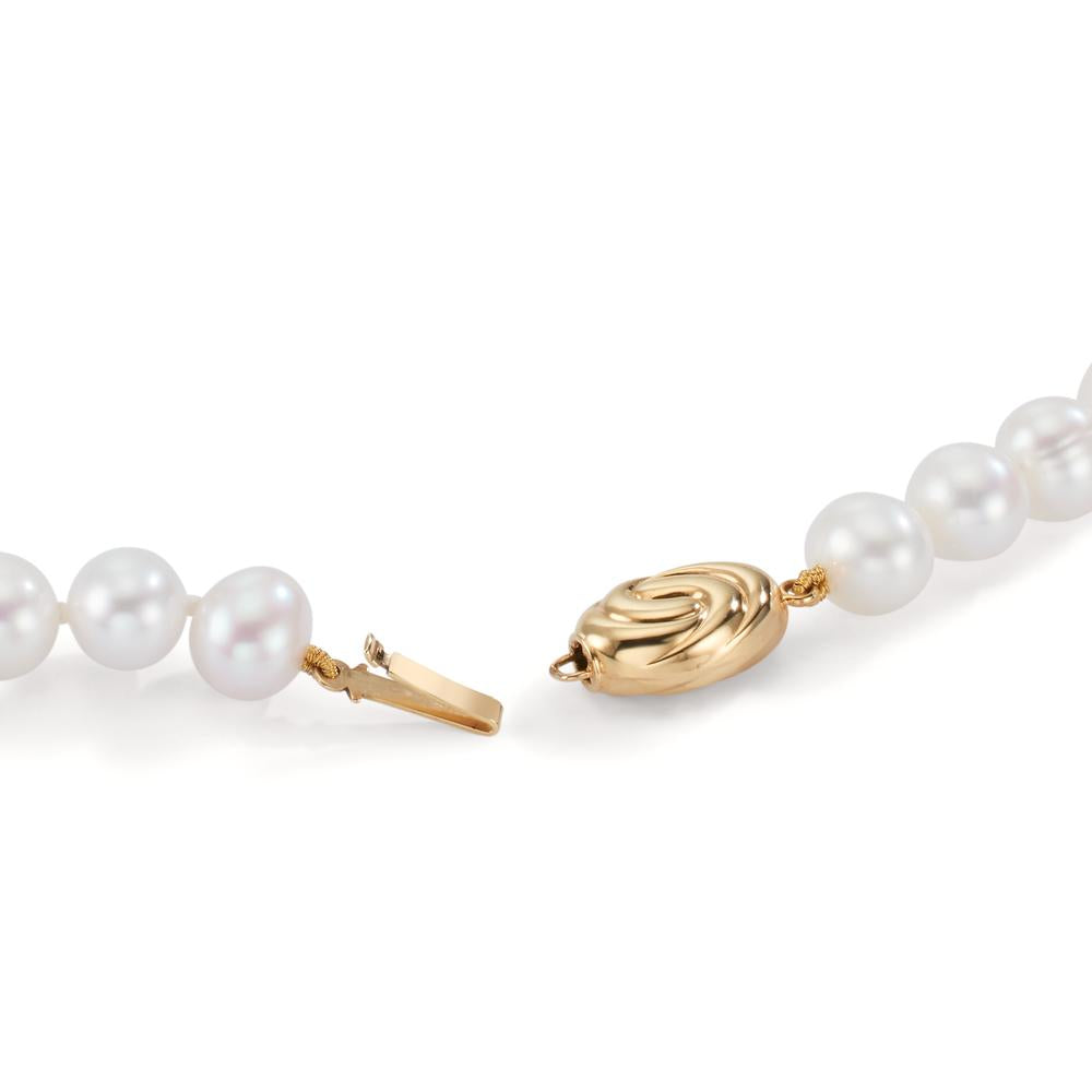Collana Oro giallo 750/18 carati Perla coltivata d'acqua dolce 42 cm