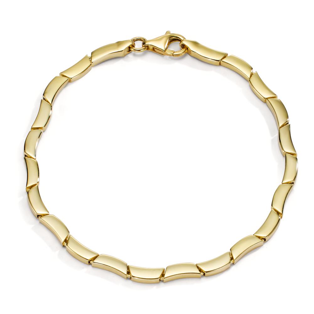 Bracciale Donna In Oro Giallo 9K (375) - Lunghezza 19 Cm, Design Elegante E Semplice, Gioiello Di Lusso Con Confezione Regalo