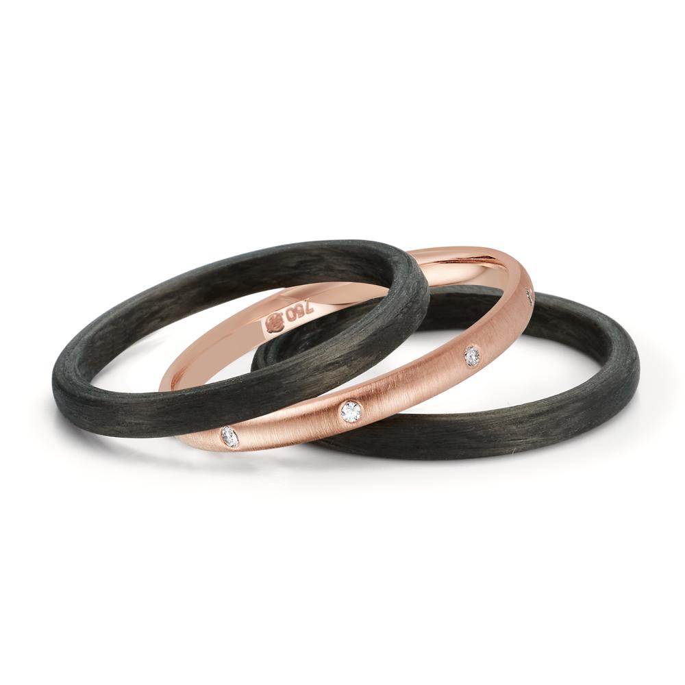 Set di anelli Diamante