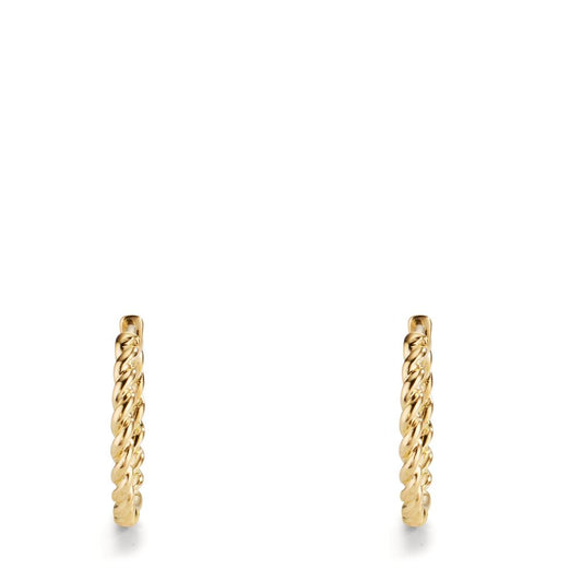 Orecchini circolari Oro giallo 750/18 carati