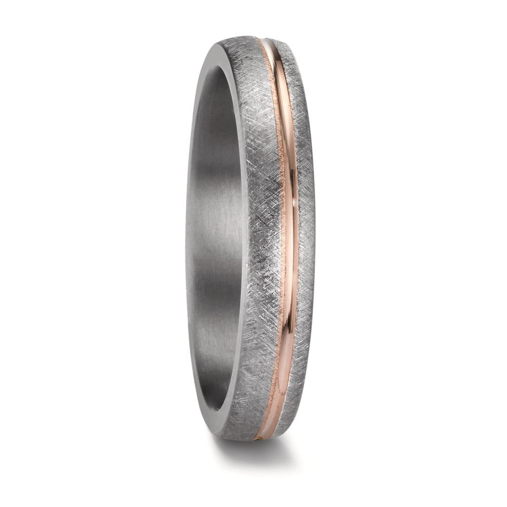 Anello del partner 999 Tantalio, Oro rosa 585/14 kt