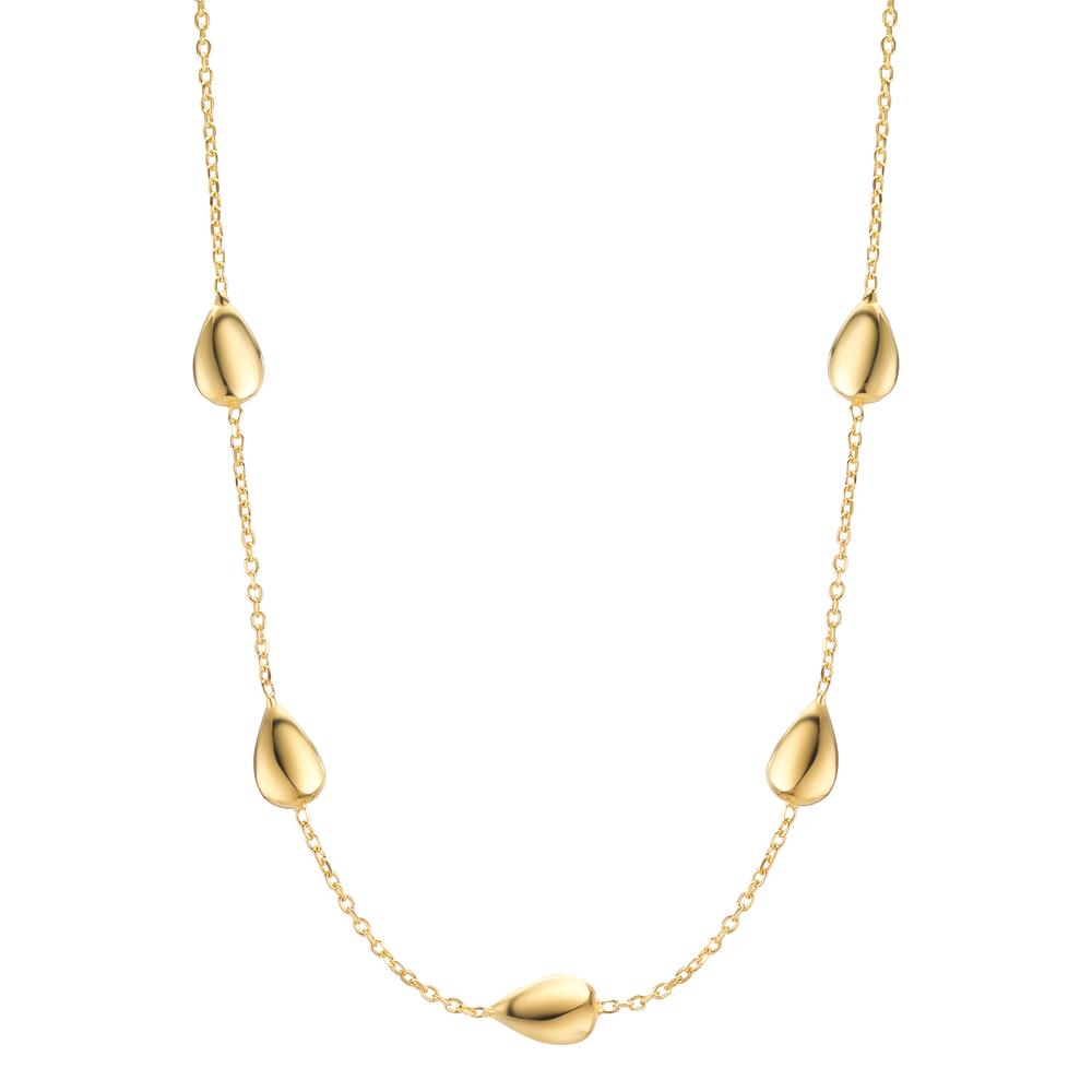 Collana Argento giallo dorato 40-44 cm