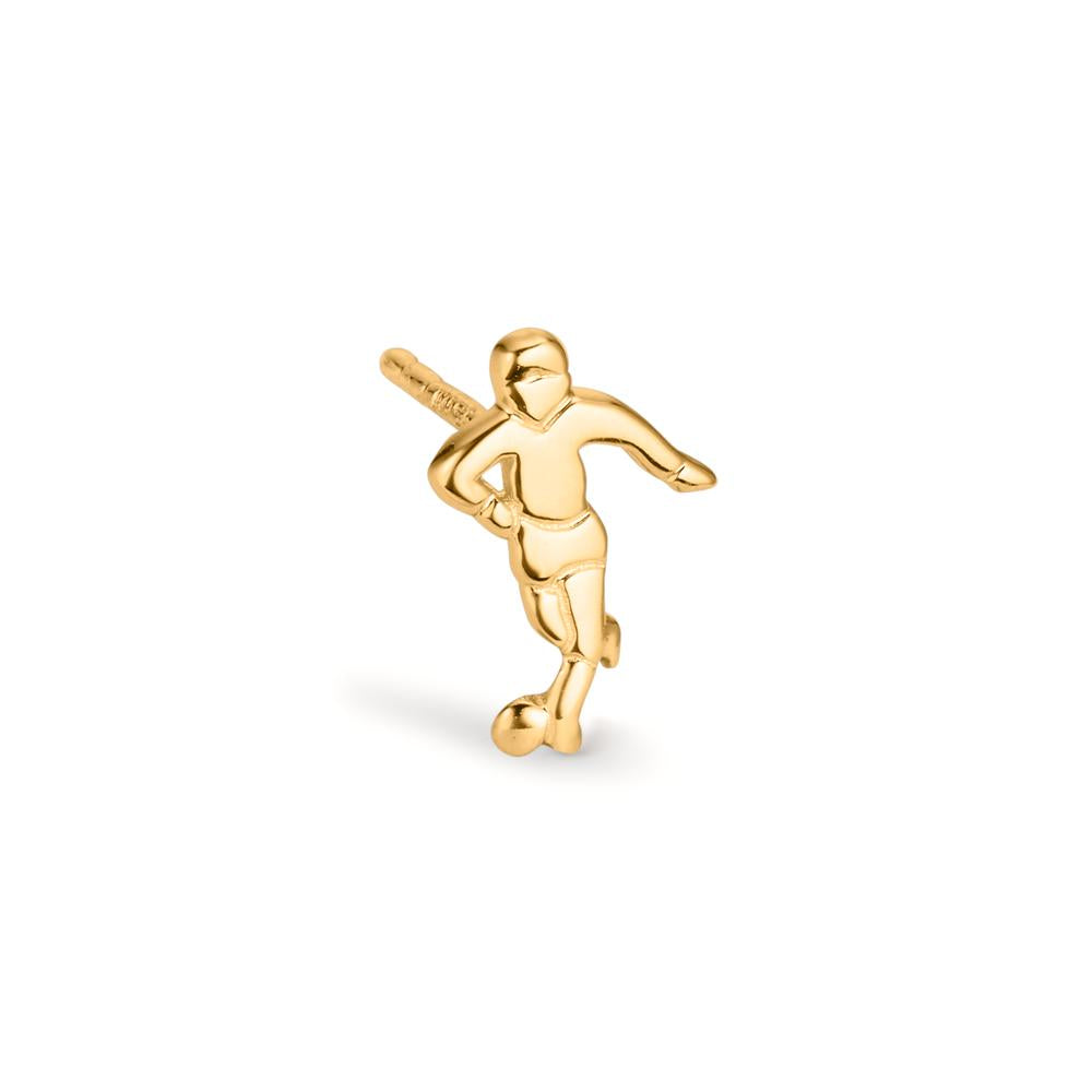Orecchini a bottone 1 pz Oro giallo 375/9K Calcio