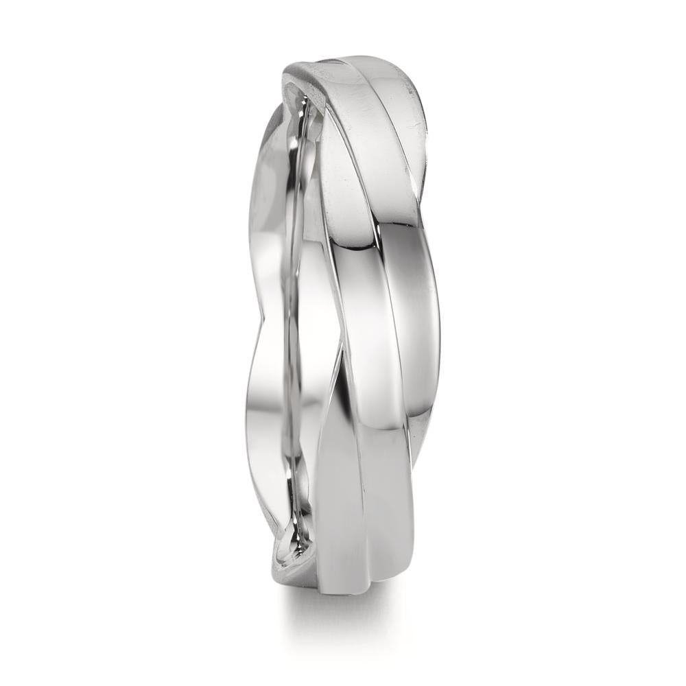 Anello del partner Oro bianco 750/18 carati