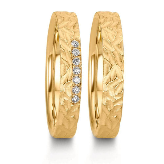 Anello del partner Oro giallo 750/18 carati