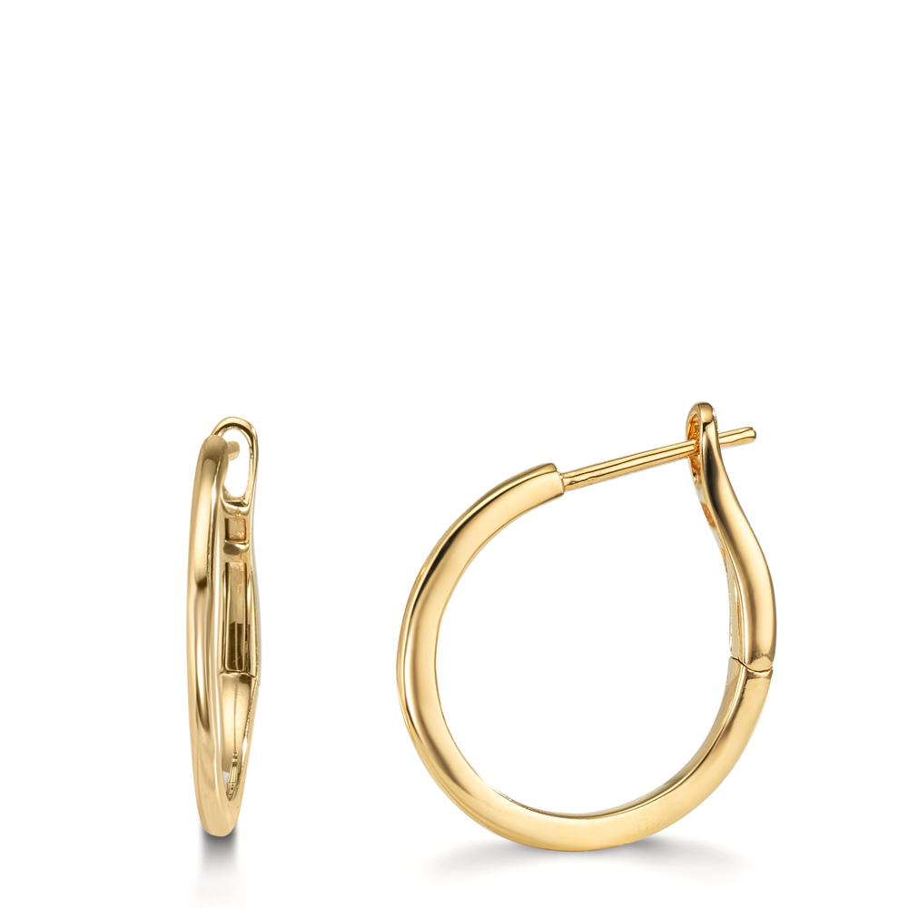 Orecchini circolari Oro giallo 375/9K