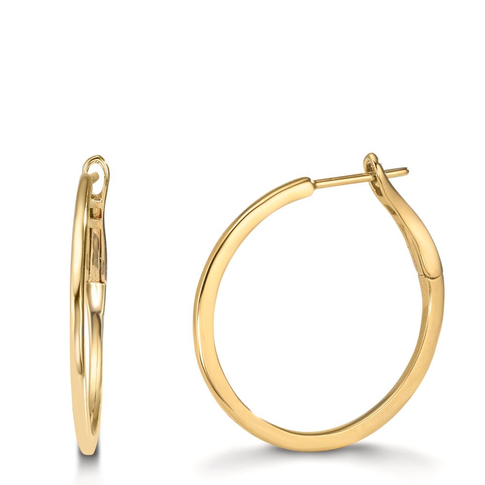 Orecchini circolari Oro giallo 375/9K