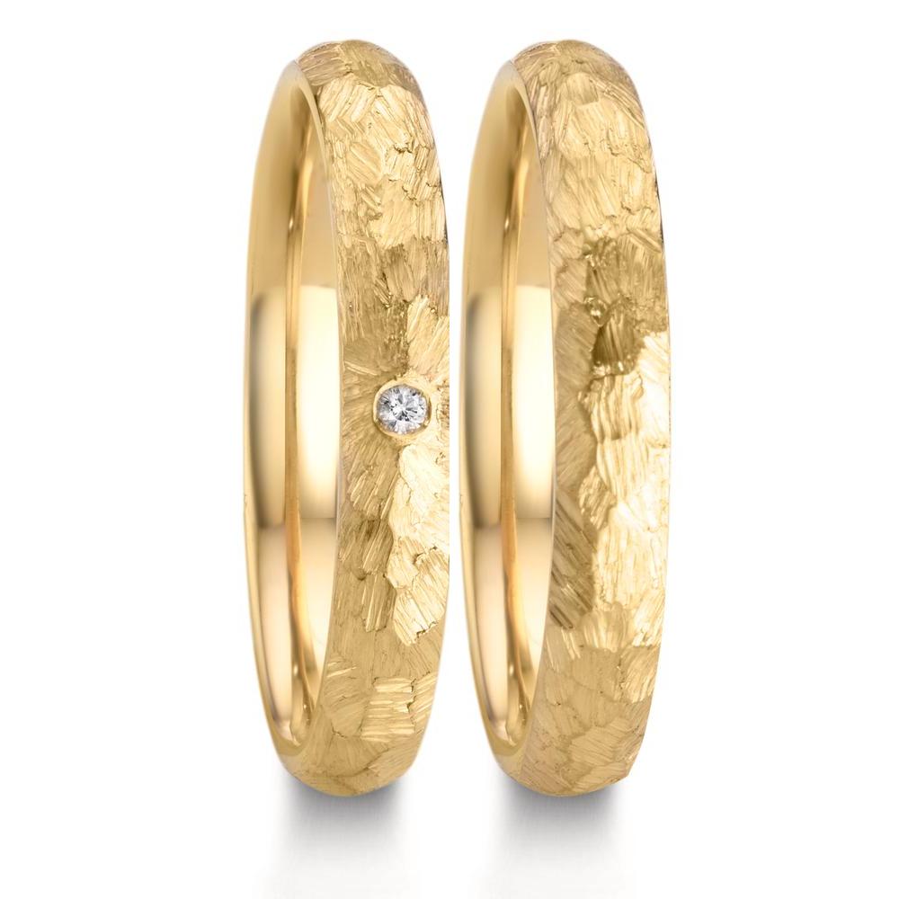 Anello del partner Oro giallo 750/18 carati