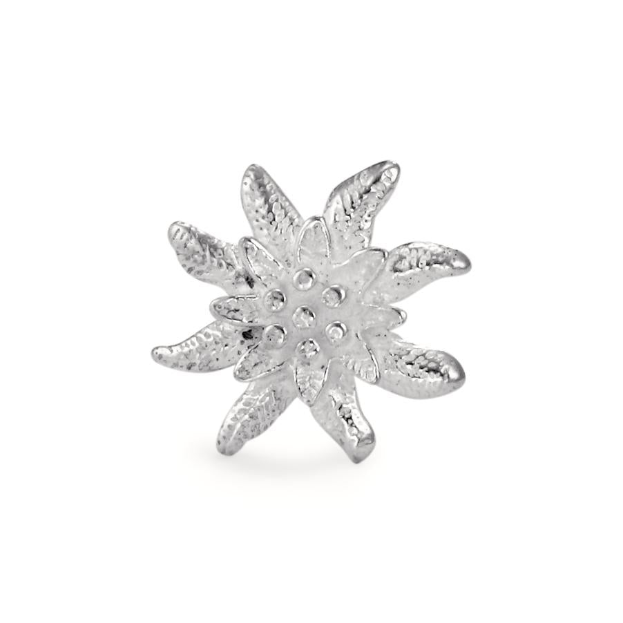 Argento Stella alpina Ø11 mm