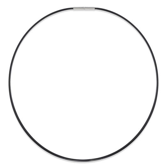 Collana Gomma, Acciaio inossidabile 40 cm