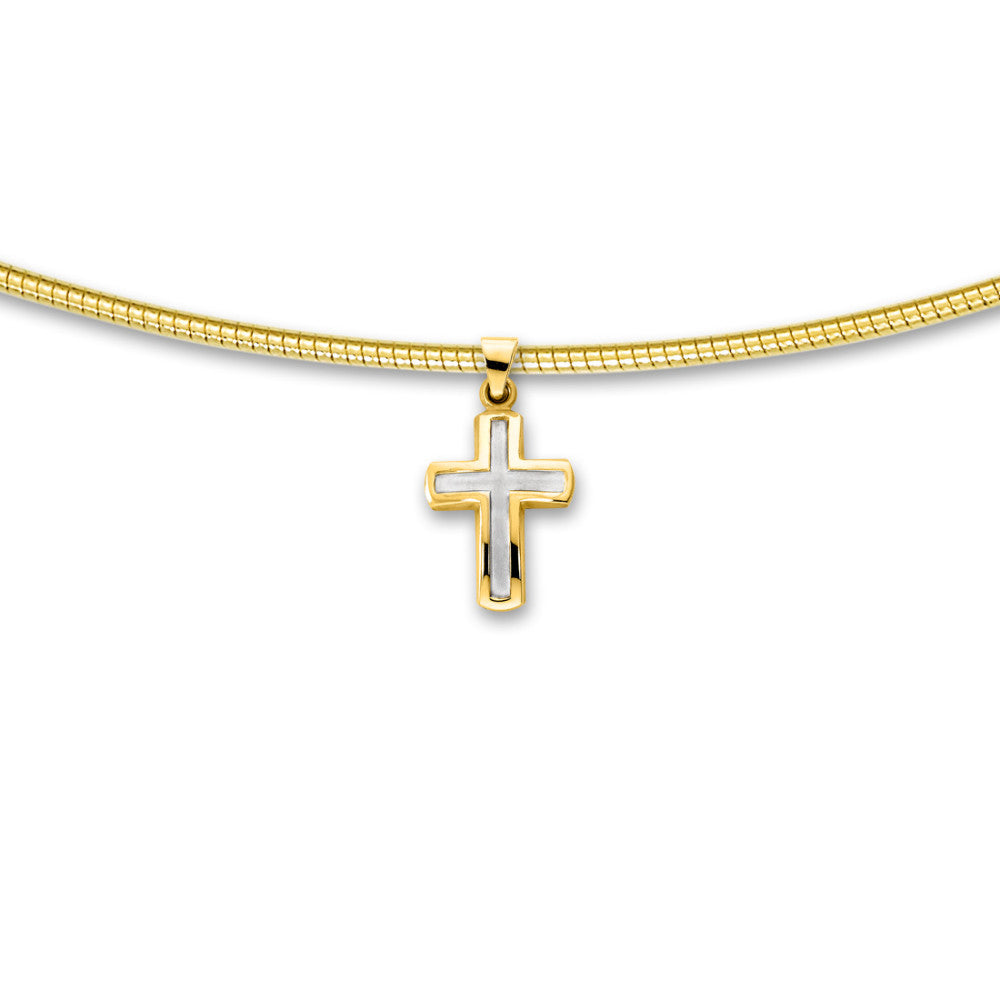 Ciondolo Oro giallo 375/9K Croce