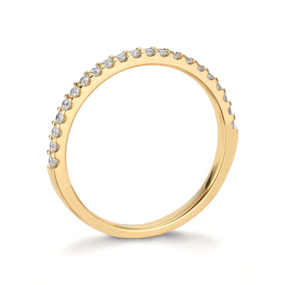 Anelli di memoria Oro giallo 750/18 carati Diamante 0.25 ct, w-si