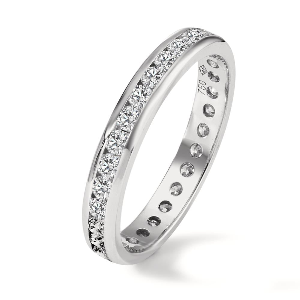 Anelli di memoria Oro bianco 750/18 carati Diamante 1 ct, w-si