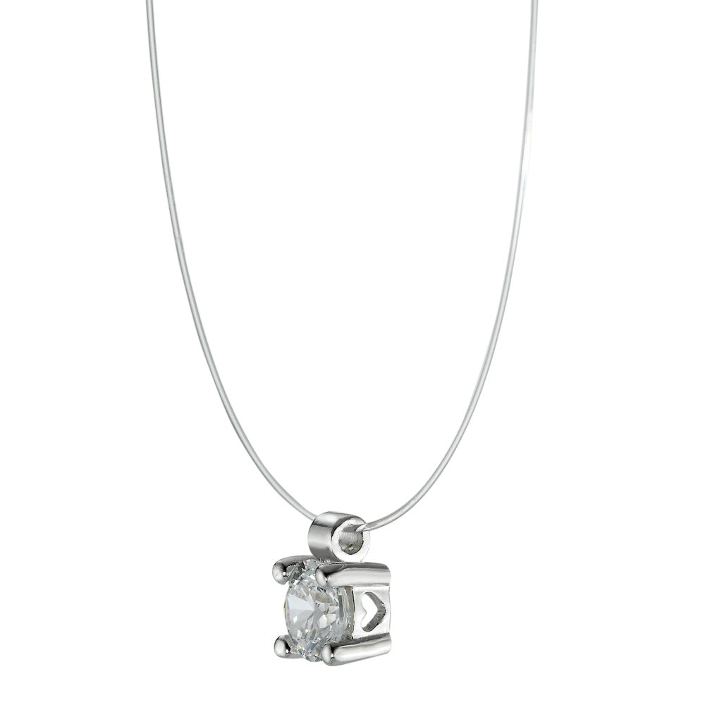 Collana Argento Zirconia 40 cm