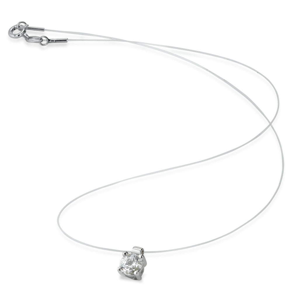 Collana Argento Zirconia 40 cm