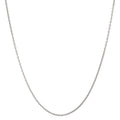 Catena Oro bianco 750/18 carati