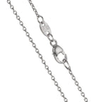 Catena Oro bianco 750/18 carati