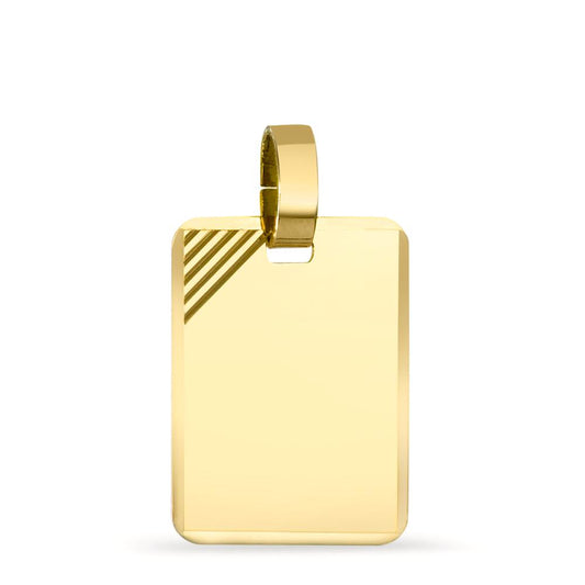 Ciondolo incisione Oro giallo 375/9K