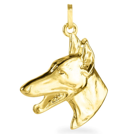 Ciondolo Oro giallo 375/9K Cane