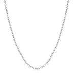 Catena Oro bianco 750/18 carati