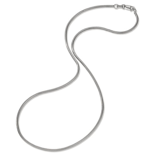 Catena Argento rodiato 40 cm