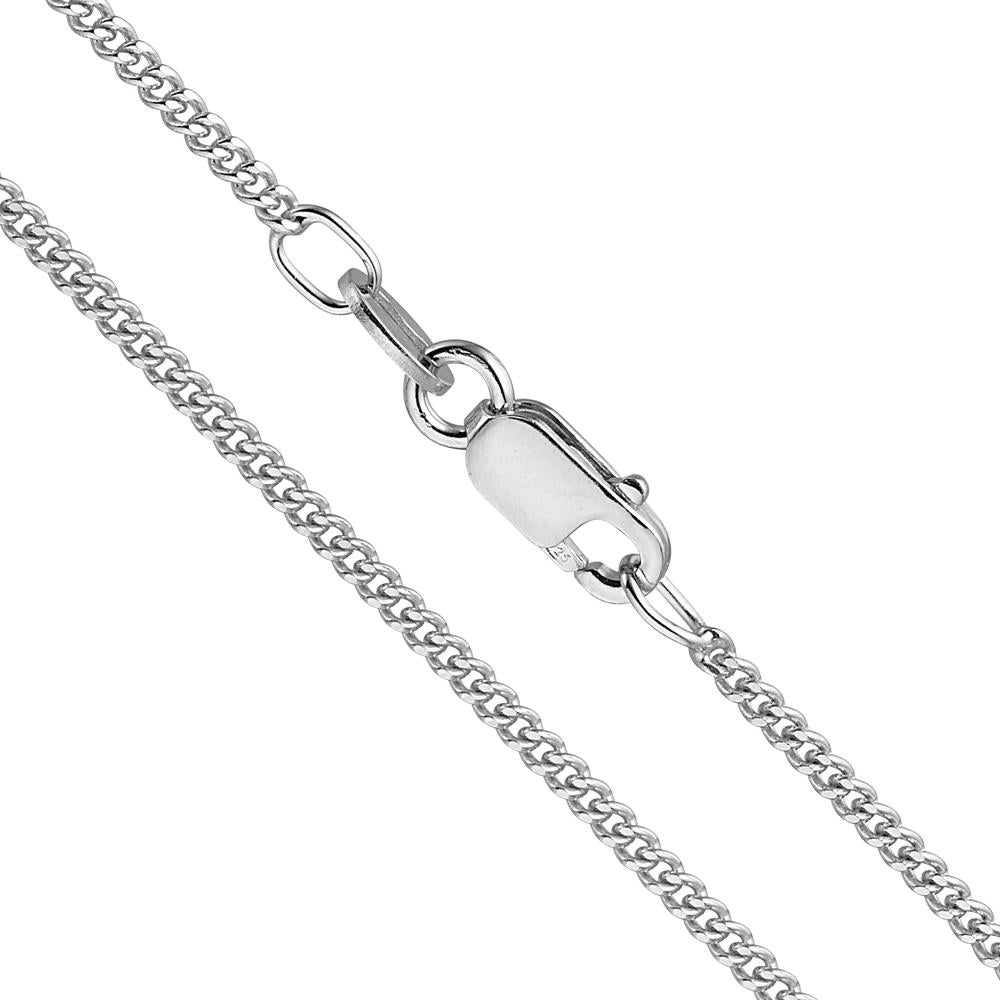 Catena Argento rodiato 40 cm
