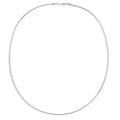 Collana Oro bianco 750/18 carati 42 cm