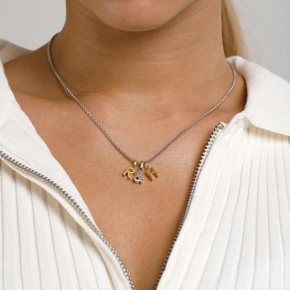 Ciondolo Argento giallo dorato Ø6.5 mm