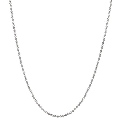 Catena Oro bianco 750/18 carati