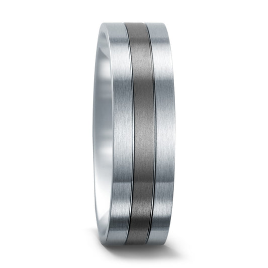 Anello Titanio, Acciaio inossidabile